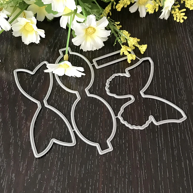 Галстук бабочка сделай сам скрапбукинг металлические Вырубные штампы большой