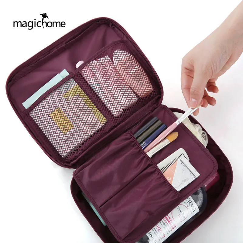 Мода Многофункциональный Mac Макияж Компактный Сумка Для Хранения Флэш