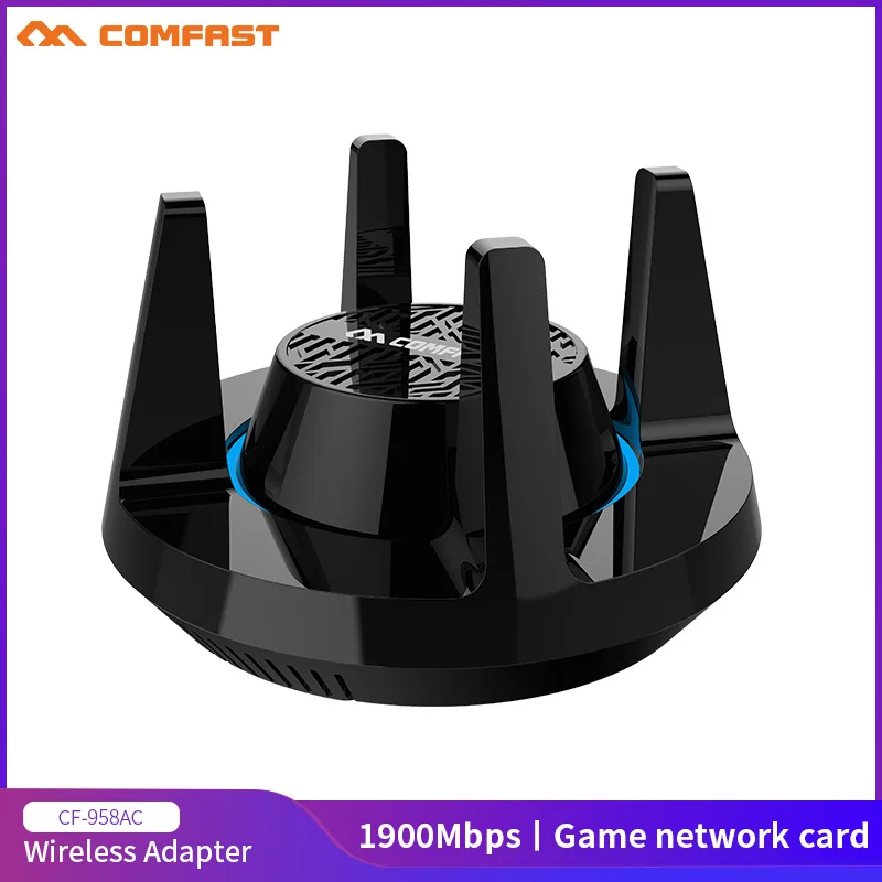 CF 958AC Comfast 1900 Мбит/с двухчастотный беспроводной USB 3 0 wifi 2 4G и 5 8G адаптер 802.11a/g/n/ac