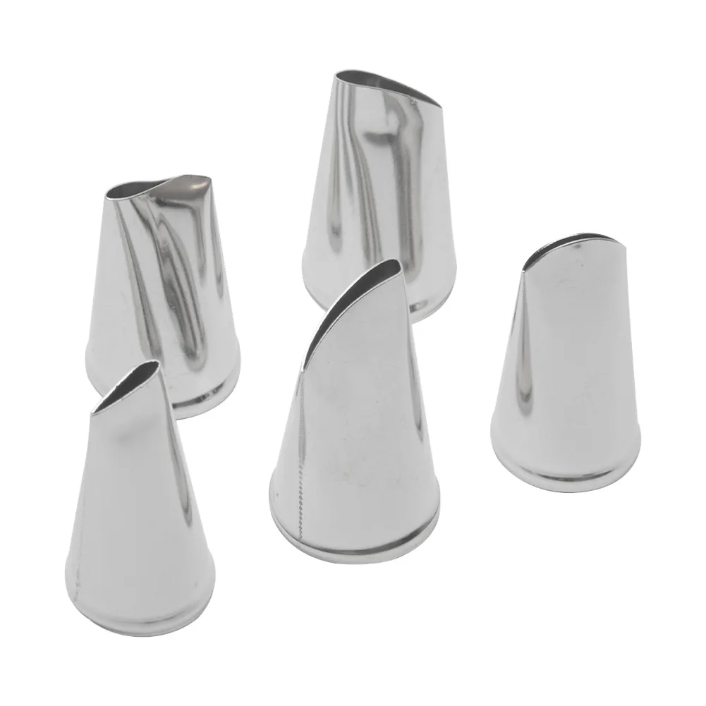 

5 шт. насадка для украшения кондитерских изделий из нержавеющей стали