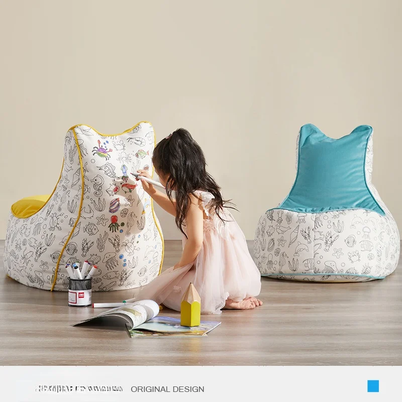 

Детский диван Beanbag, стул, ленивый диван, животное, забавный подарок для детей, стул для ног, мебель, диван для гостиной