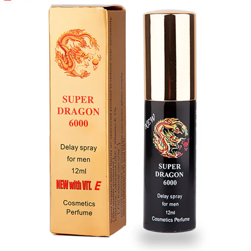 Super Dragon Male 6000 Delay Spray Local Penis Extension Time Lubricant Appeal Thickening Cream