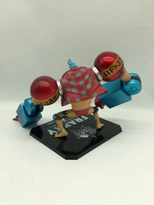 Одна штука ноль две головки. Экшн фигурка Franky раскрашенная нового мира Ver. фигурки