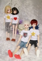 plastic 16 cheap blyth bjd doll fashion cosmetic diy 29cm high gift doll with clothes make up shoes wigs body head