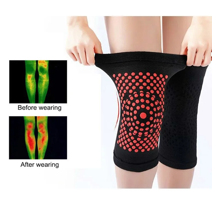 1 пара САМОНАГРЕВАЮЩАЯСЯ наколенники магнитотерапия наколенник для облегчения