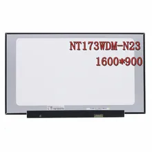 Lenovo deaPad 3-17ARE05 81W2 81W5 81WC 17.3 LCD screen LED touch screen digitizer screen panel 1600*900 NT173WDM-N23 V8 5D10W465