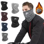 Уличная зимняя Лыжная маска для велоспорта тренировочная маска для лица Ветрозащитная Балаклава мягкая сохраняющая тепло полумаска для лица шарфы для катания на лыжах бега мужчин