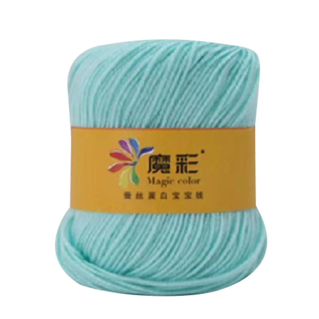 best selling 2020 products Crochet Diy Sweater Line Scarf 4 Strands Of Coarse Cotton Wool Group home decoration accessories | Дом и сад