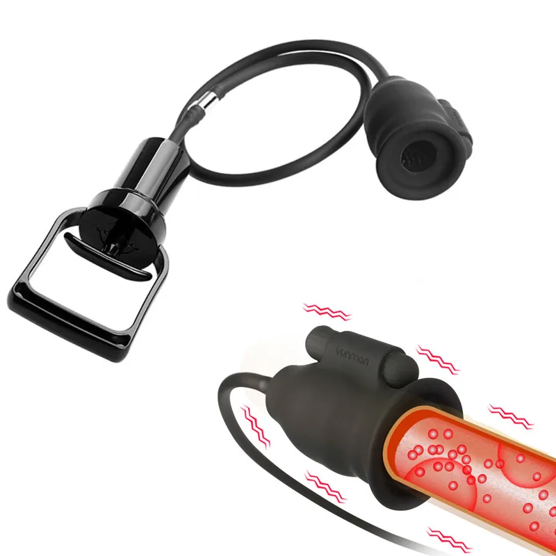 Насос для пениса 10 режимов вибрация увеличение секс-игрушки мужчин