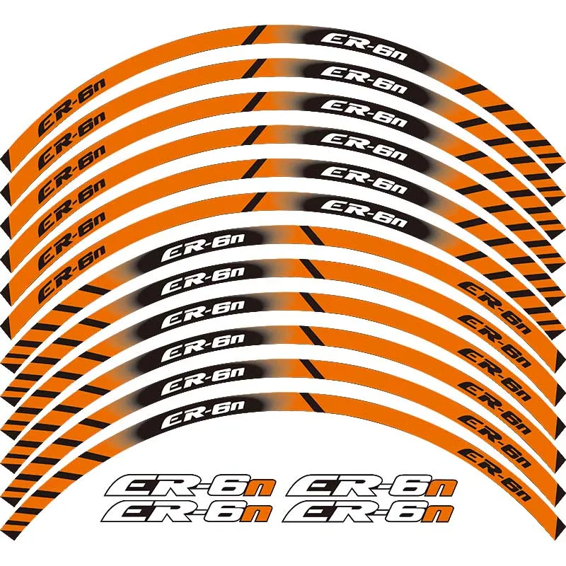 Высококачественная наклейка на колесо мотоцикла светоотражающая обода для