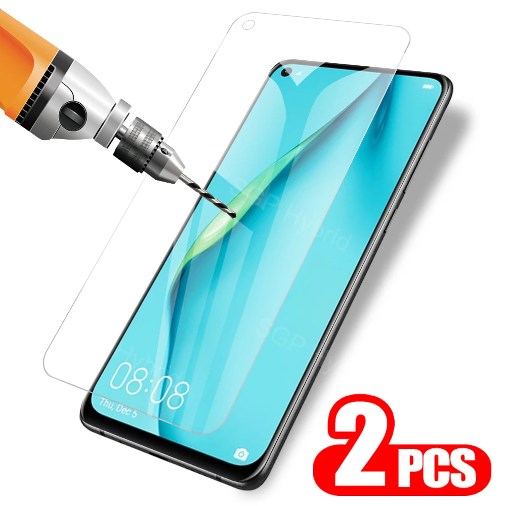 2 шт. закаленные очки для Huawei P40 Lite защитное стекло защитная пленка на Hauwei P 40