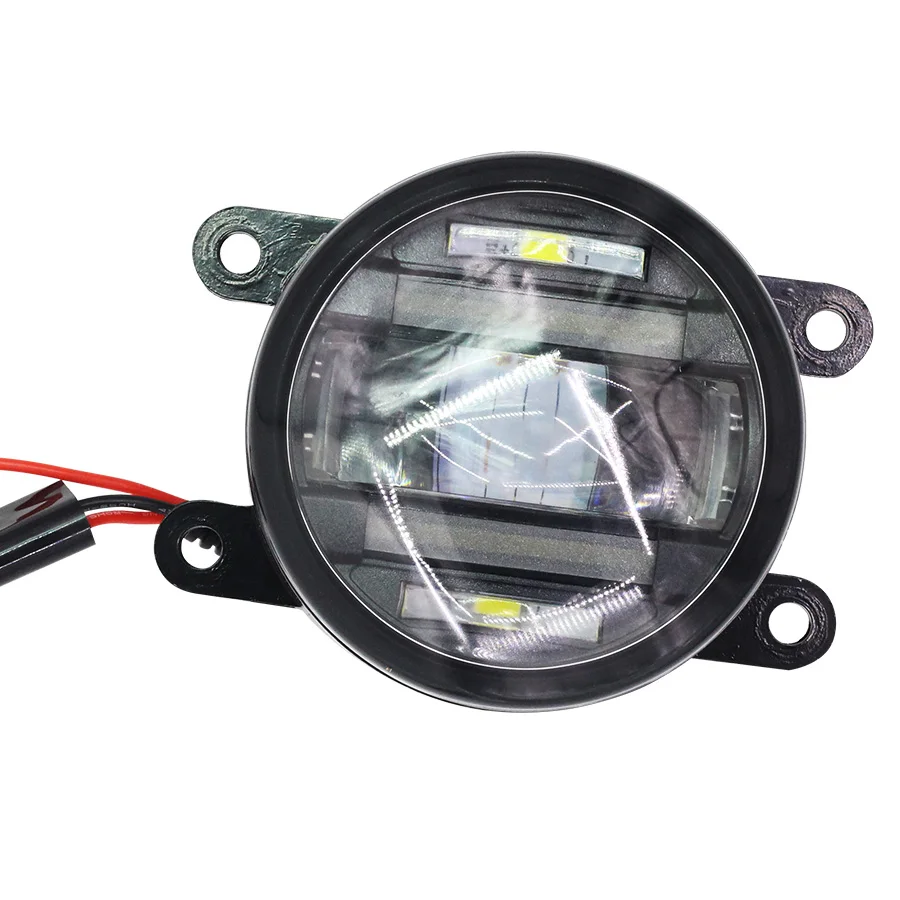 Cawanerl 2 X автомобиль светодиодный правый + левый туман светильник DRL дневная