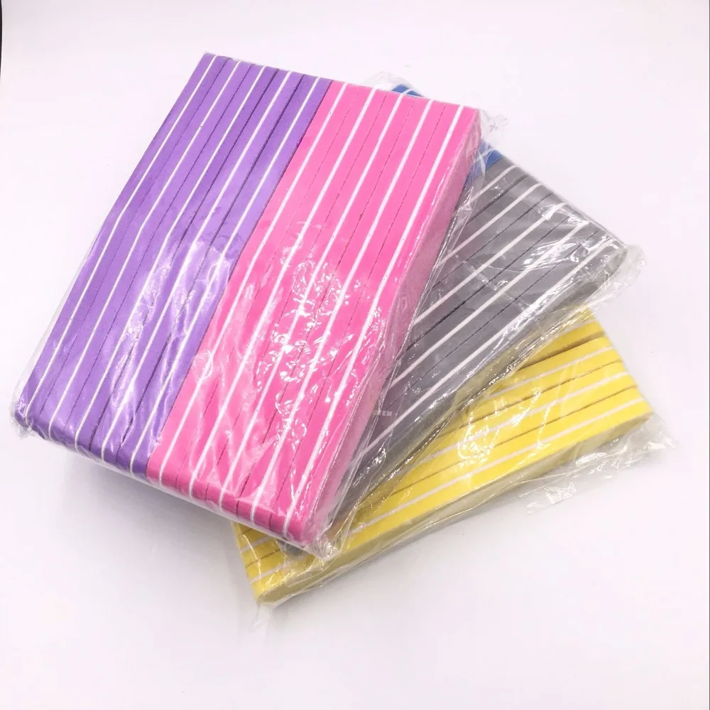 60 шт набор моющиеся шлифовальная Шлифовальная Пилка Для ногтей cо шлифовальными