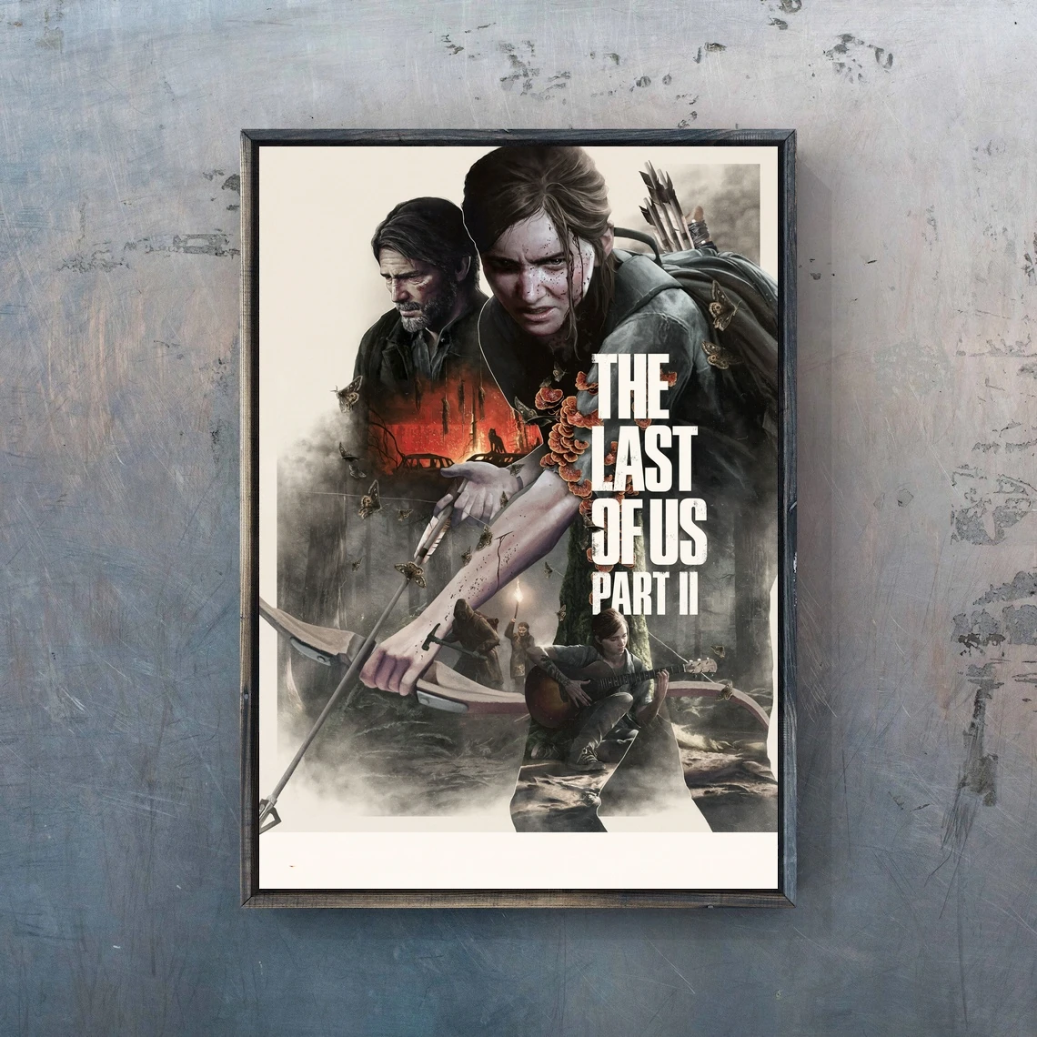 Плакат для видеоигр The Last of Us 2 PS4 эксклюзивная ролевая игра холст индивидуальный