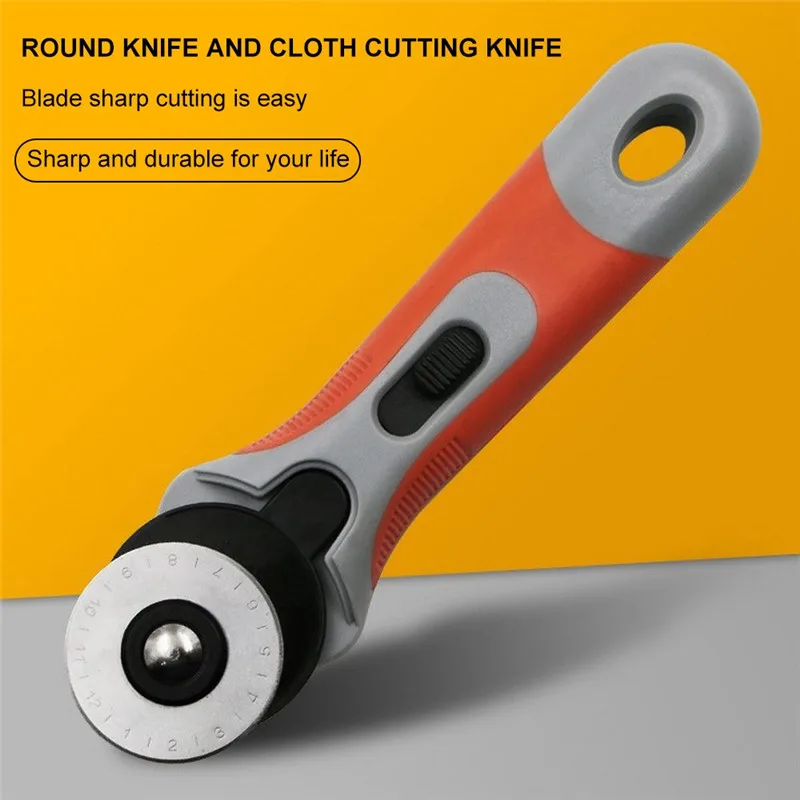 

45MM Patchwork Roller Round Knife High Speed Steel Blade Cutting Leather Patchwork Hob sewing supplies craft scissors