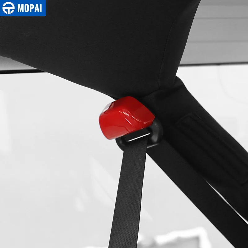 MOPAI ABS автомобильный Внутренний ремень безопасности для сиденья кнопка украшения