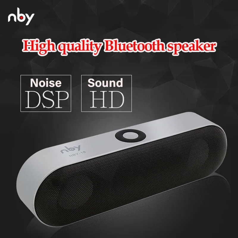 NBY-18 портативный беспроводной FM-радиоприемник Bluetooth-колонка Mp3 музыкальный плеер