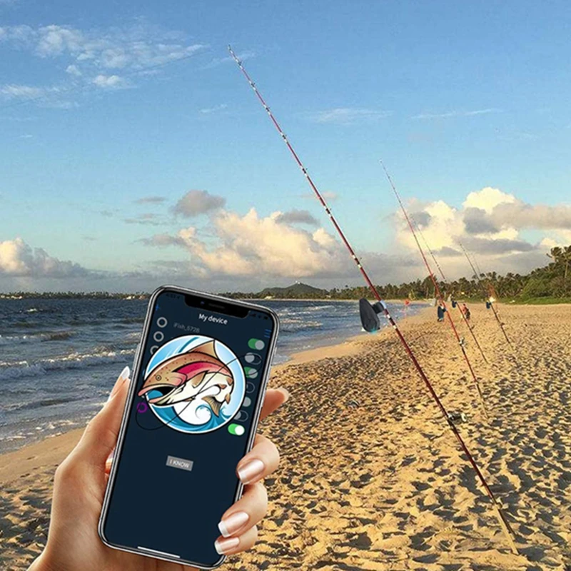 Умный сигнализатор укуса для рыбалки мобильное приложение Bluetooth сигнализация