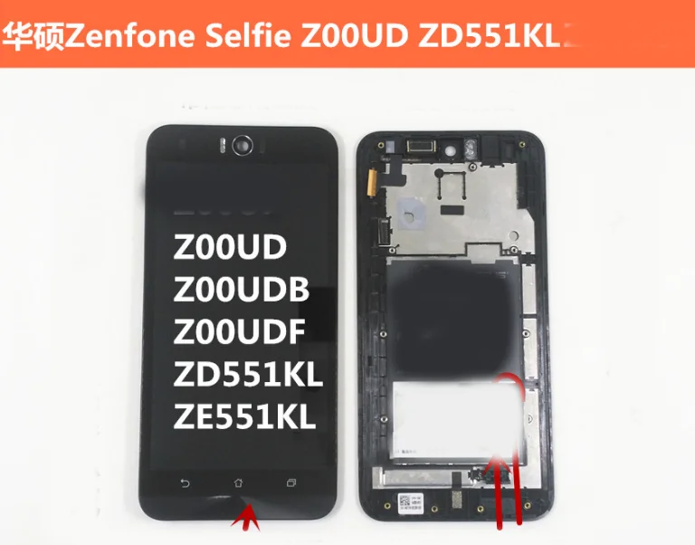 

Original zenfone2 selfie ZD551KL Assembly LCD Display Touch Digitizer Assembly For Asus Zenfone 2 Selfie ZD551KL