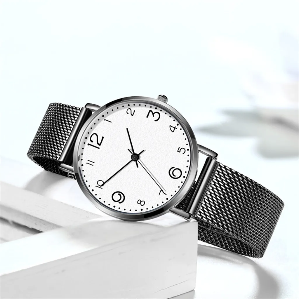 

2021 New Fashion Ladies Watch Round Digital Dial Fashion Women'S Watch Quartz Ladies Casual Watch Relogio Feminino Gift