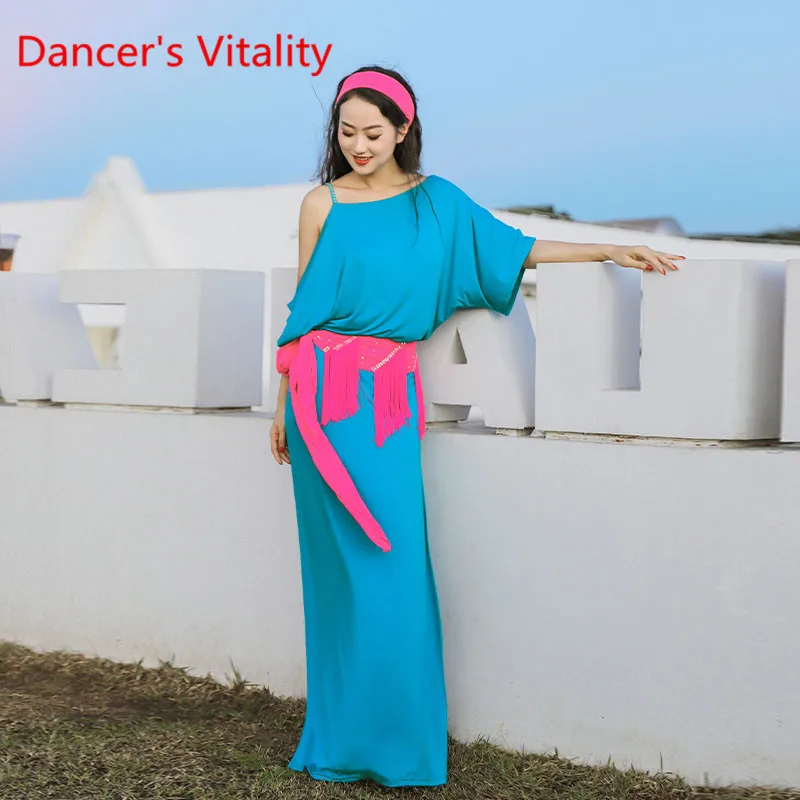 Новое танцевальное платье для танца живота изящная кисточка народный халат