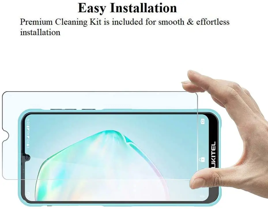 Закаленное стекло 9H 2.5D для Oukitel Y1000 Взрывозащищенная прозрачная защитная пленка