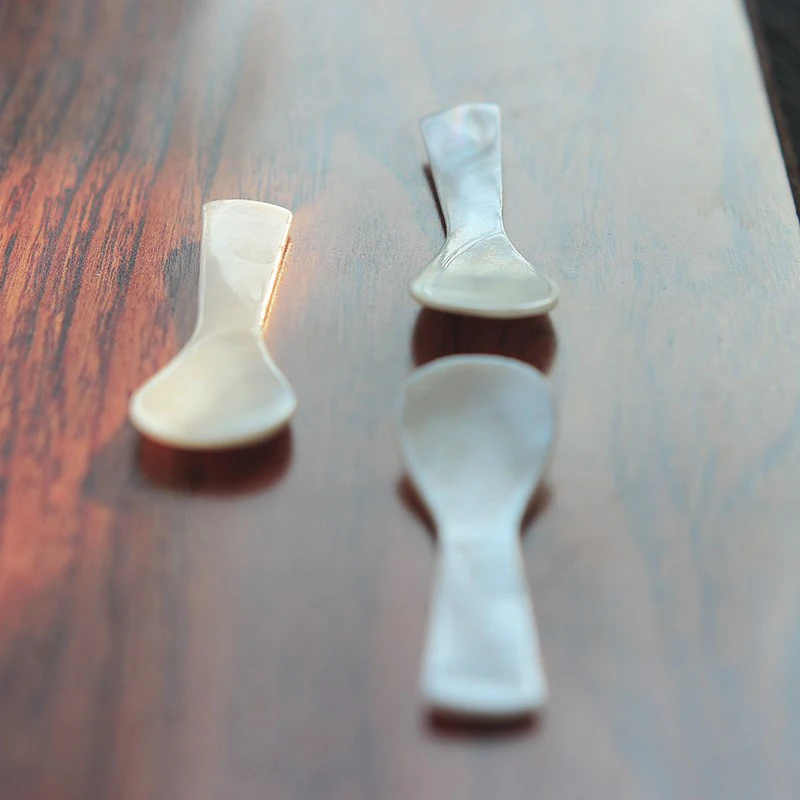 Жемчужная ложка CATHYLIN изысканный материал жемчужная ракушка маска для красоты