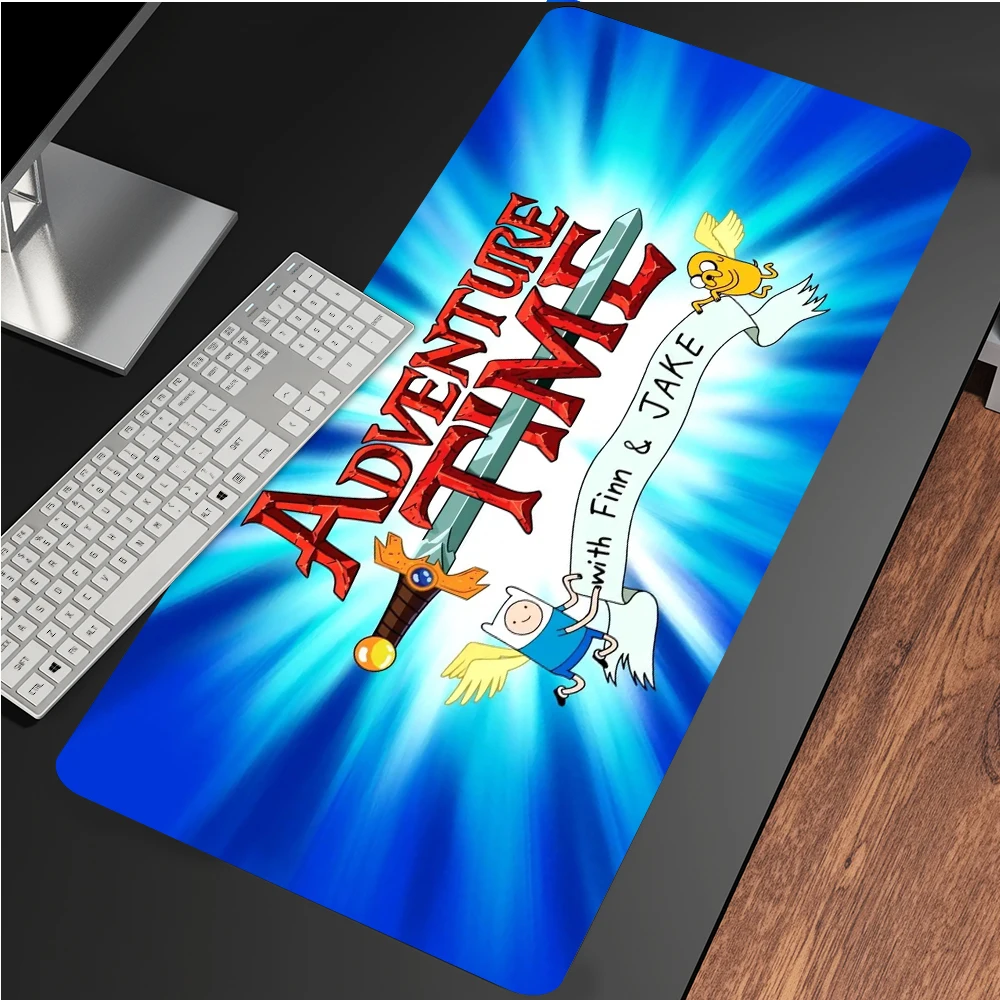 

Gaming Computer Accessories Pad Adventure Time on the Table Pc Gamer Complete Kawaii Mouse Pad Anime Sexy Keyboard Mat Mausepad