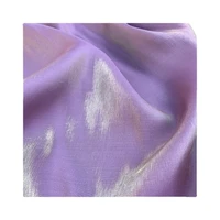 width 59 glossy draping resistant pure color silk linen fabric by the half yardfor dress shirt material