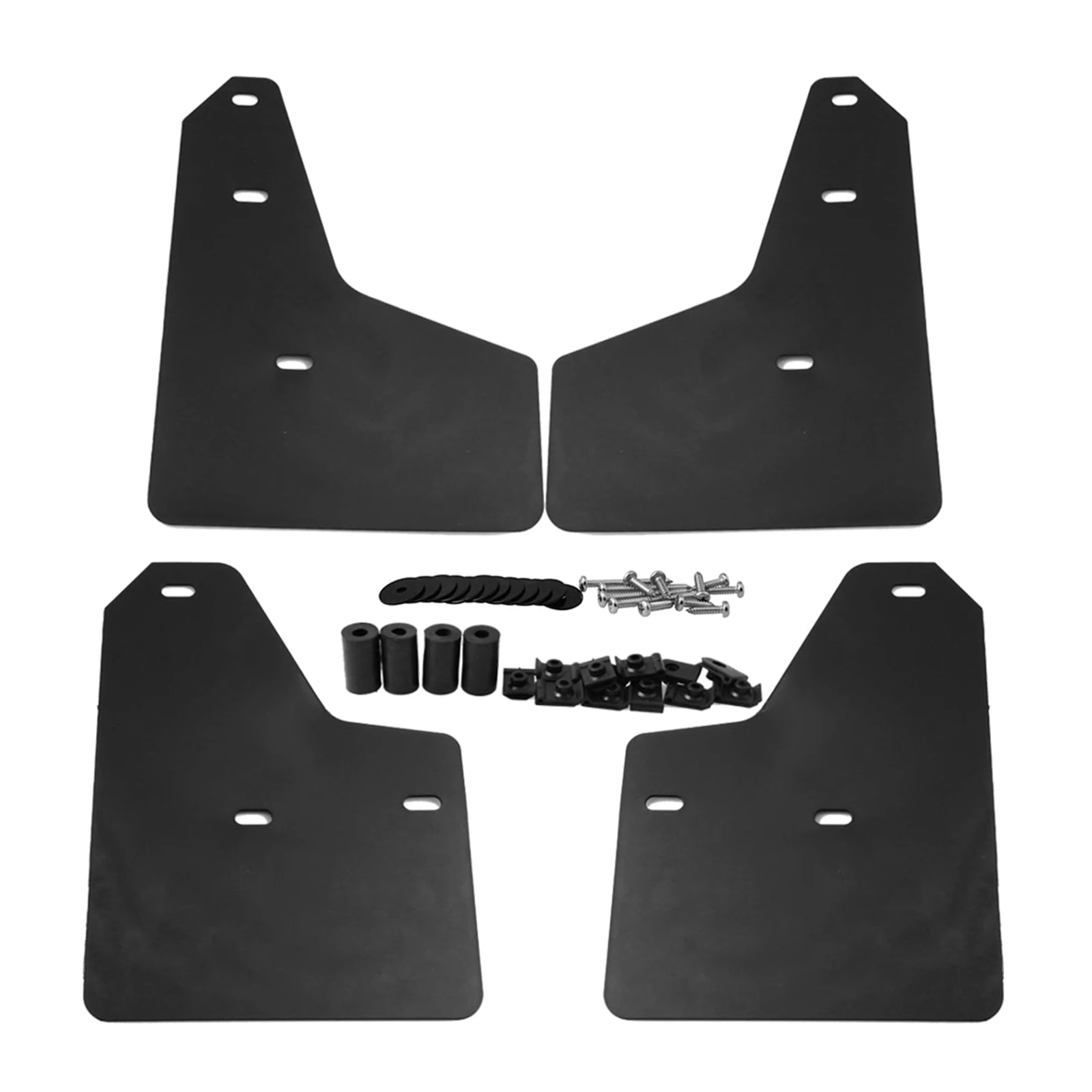 

Set of 4 Mudguards Mud Flaps Skirts for Focus 2012 All MK3 Models Wing