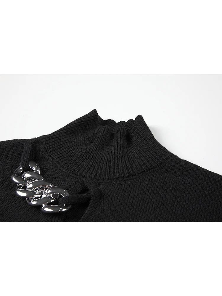 Женский винтажный свитер свободного кроя Повседневный пуловер оверсайз в