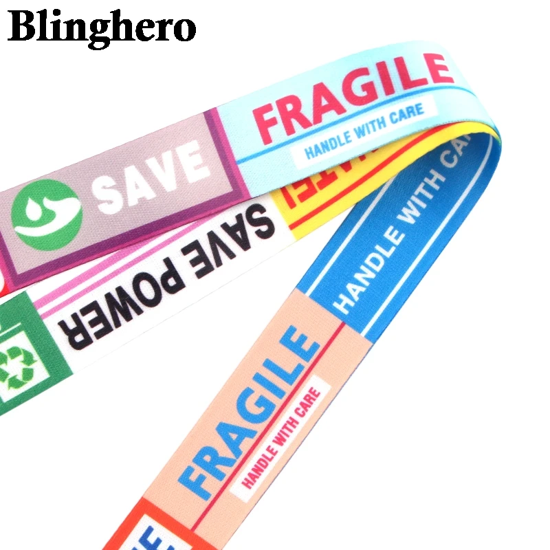 CA421 предупреждающий знак ремешки крутой шейный ремень ключи для мобильного