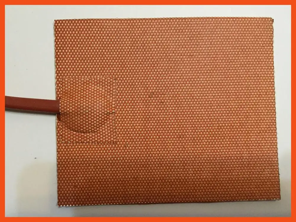 

200x200mm 220 v 200 w riscaldatore del silicone pad in silicone riscaldamento 3m abhesive silicone heater pad stampante electric