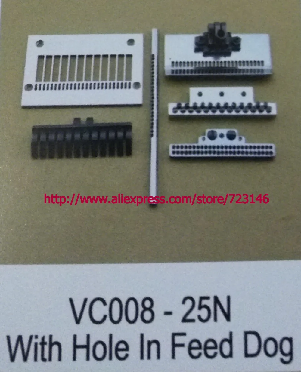 Набор Игл vc008-25n с отверстием в корме для собак промышленная швейная машина