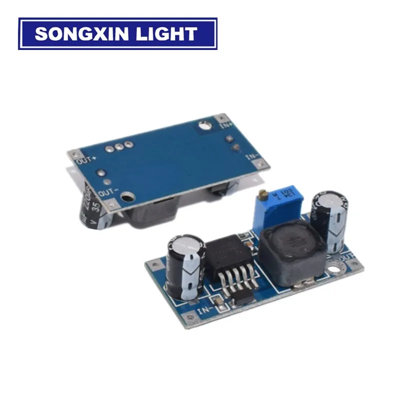 100 шт./лот LM2596S LM2596 ADJ DC понижающий модуль 5V/12V/24V Регулируемый Напряжение 3 2 V