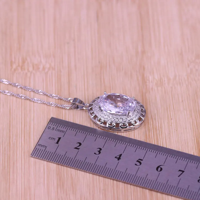 Акция роскошные стильные ювелирные изделия с большим камнем серебряного цвета