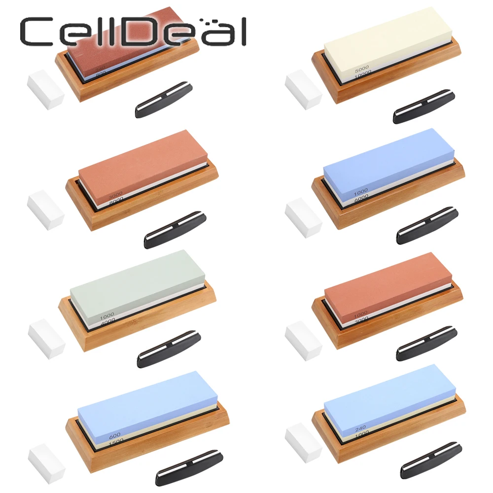 Набор ножей 2 в 1 1/2/5 шт. профессиональный точильный камень кухонный шлифовальный