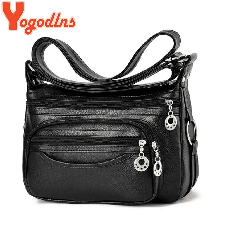 

Yogodlns New Crossboy Bag For Women PU Leather Ladies solid vintage Female Designer Shoulder Bags For Lady Bolsa
