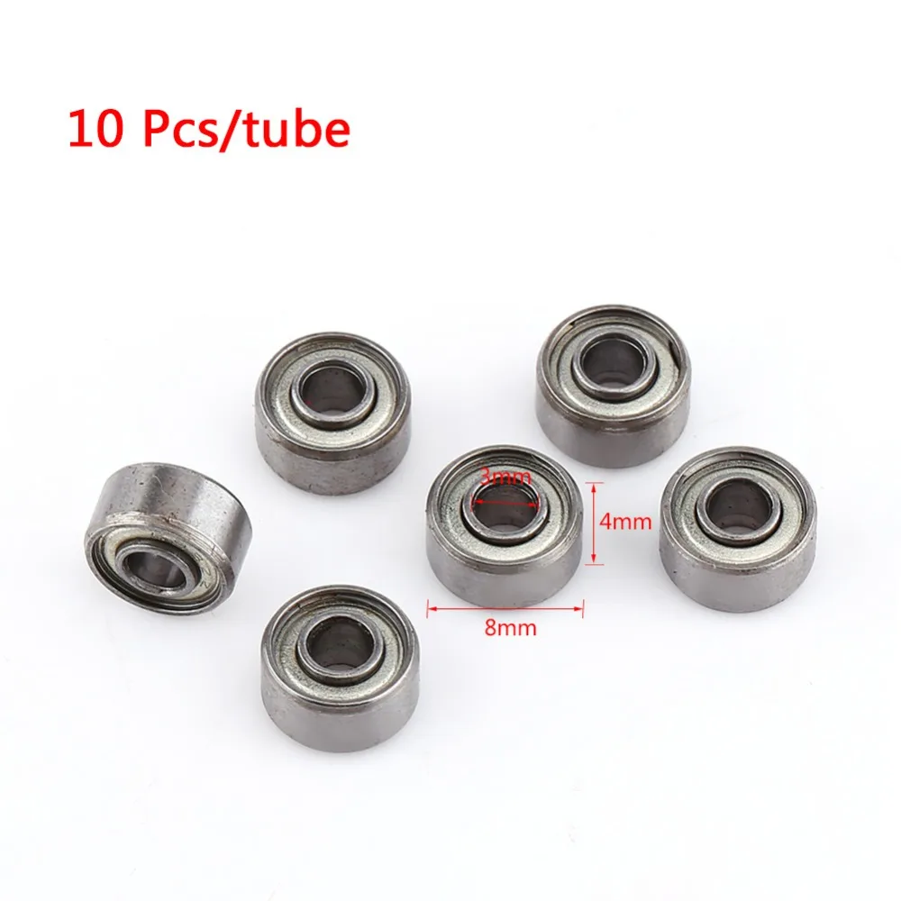 

3x8x4mm 10pcs/lot 693ZZ Miniature Ball Bearings Small Double Shielded Bearing Steel Tool