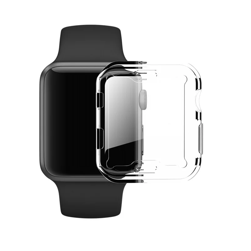 

Soft Electroplate TPU Case Screen Protectors Suitable For Apple Iwatch Watch 3 4 5 6 SE Fashion Watch Shell 38mm 40mm 42mm 44mm