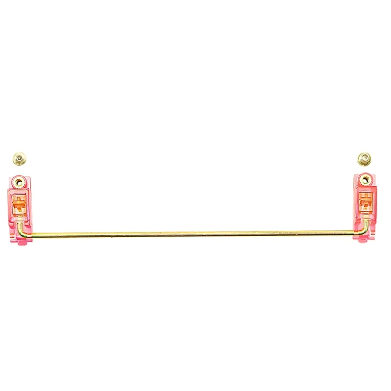 

V2 Translucent Gold Plated Screw-in Stabilizers 2X 6.25X Mechanical Keyboard Screw Stabilizers 35EA