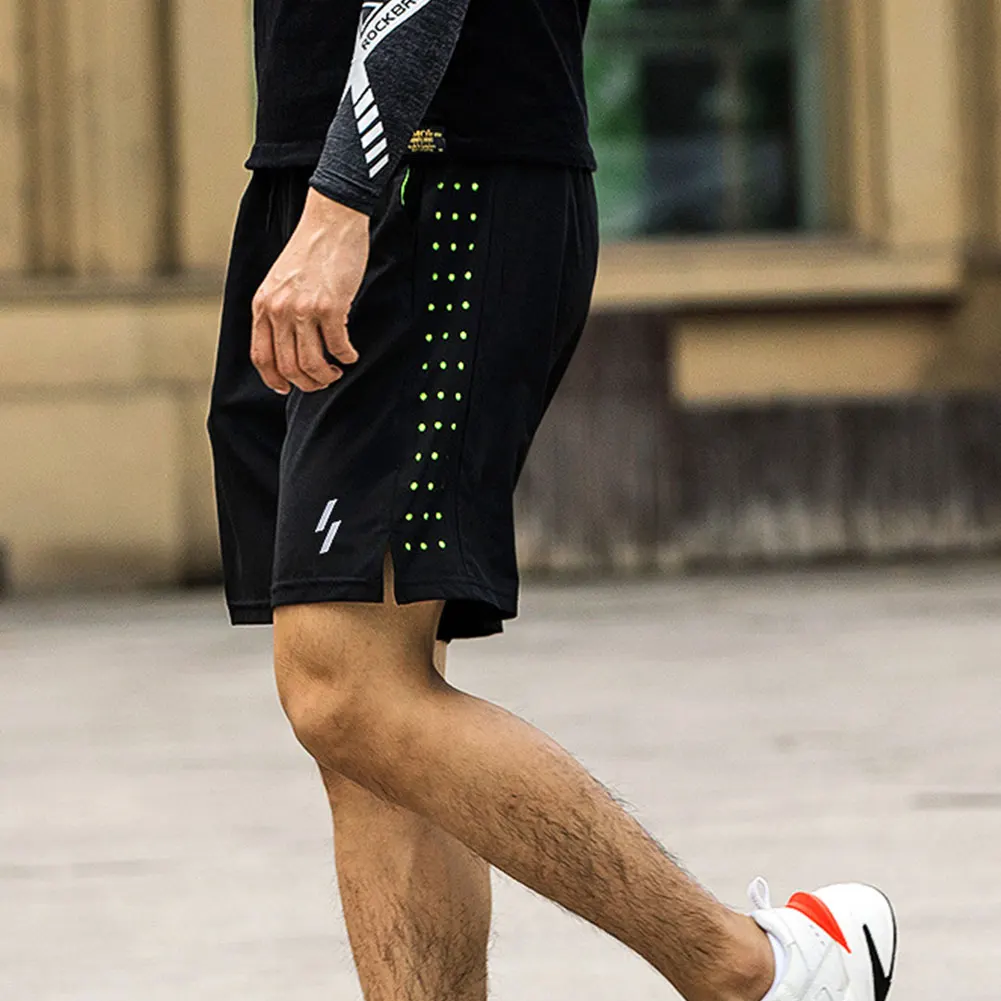 

Men Beach Casual Summer Drawstring Running Cycling Breathable Sports Shorts Jogging With Pockets Gym Elastic Waist Exercise