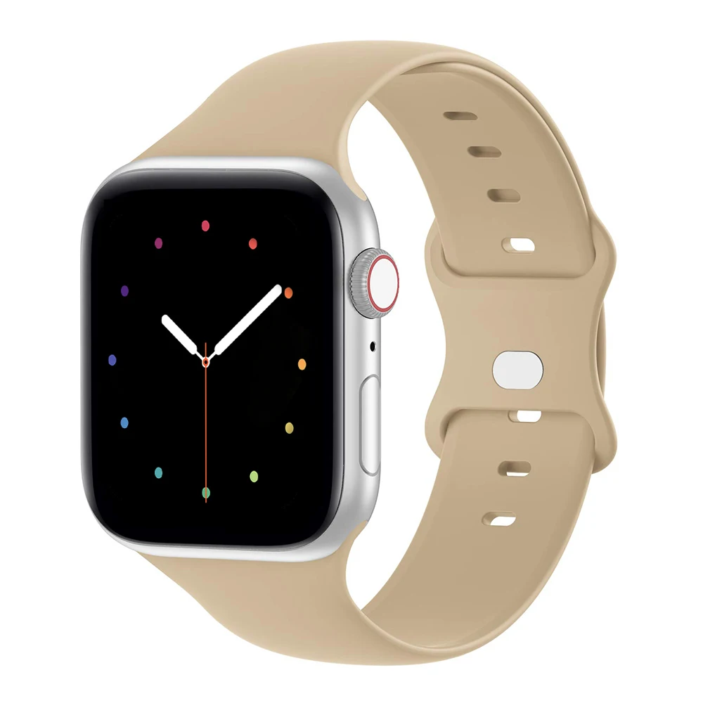

Apple Watch Compatible Sports Silicone Strap Unisex 38/40/42/44mm Graduation Birthday Gift iWatch Series SE/6/5/4/3/2/1