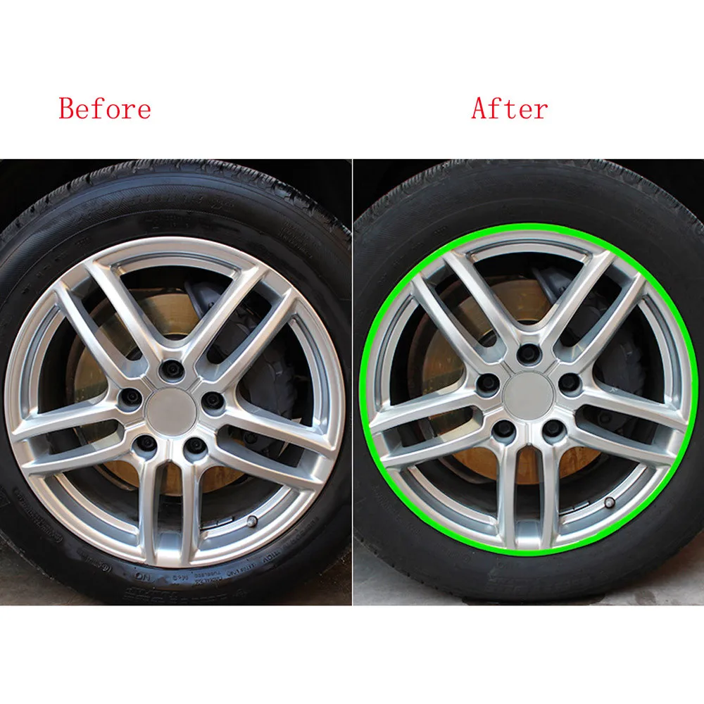 2019 светоотражающие наклейки для автомобиля Стайлинг и 16 18 в ободе колеса шт.