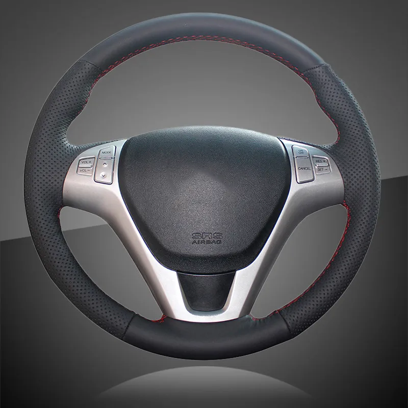 Авто оплетка на руль Крышка для Hyundai Rohens Coupe 2009 Чехлы рулевого колеса автомобиля