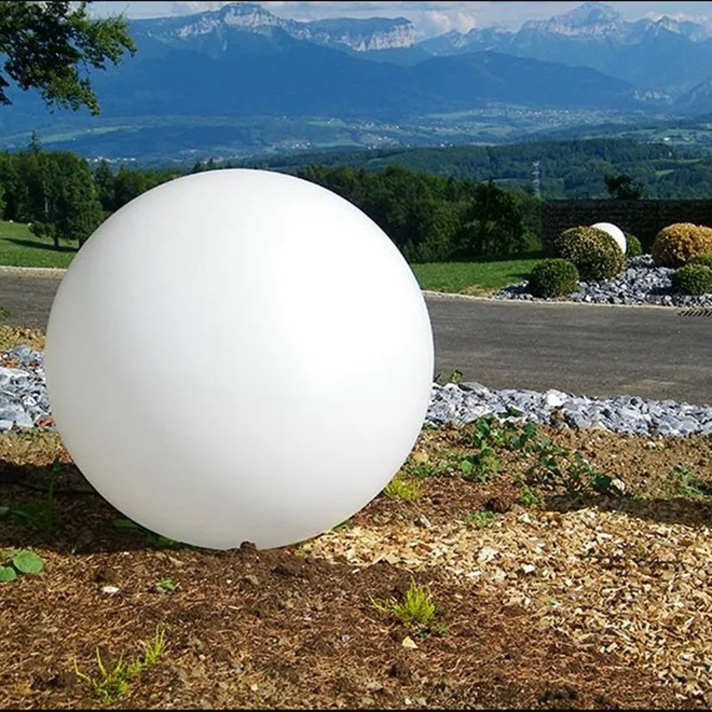

PE plastic cover for swimming pool decoration, ball shell diameter 25-60cm, white, indoor and outdoor, family, hotel, garden