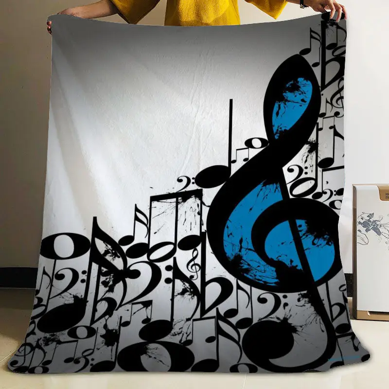?? Musifeカスタム音楽芸術フランネル毛布デザイン独自の毛布フランネル毛布ソファdiyのドロップシッピング