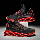 Новые модные водонепроницаемые беговые кроссовки для мужчин сохраняют тепло кожаные кроссовки уличная спортивная обувь для фитнеса кроссовки для бега