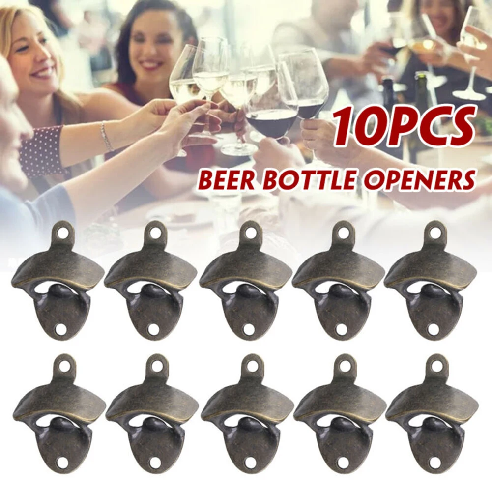 

Bar Bottle Openers Vintage Style Screws Kitchen Bronze Soda cap Garage