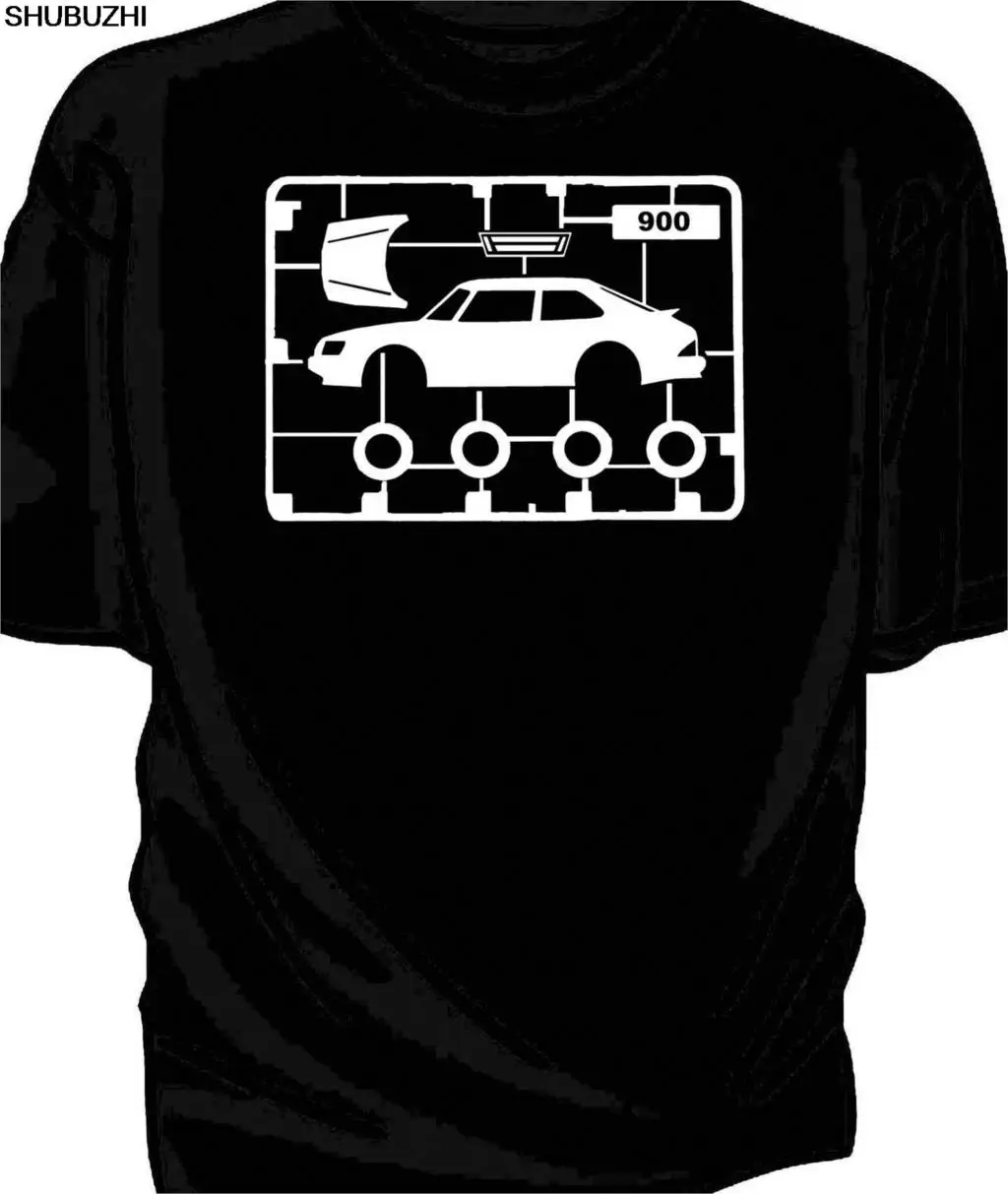 Футболка в стиле модели Airfix. Saab 900. Новые футболки Забавные топы футболка новинка
